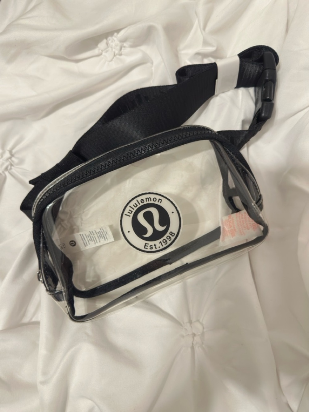 Lululemon Clear Stadium Crossbody bag NWOT
